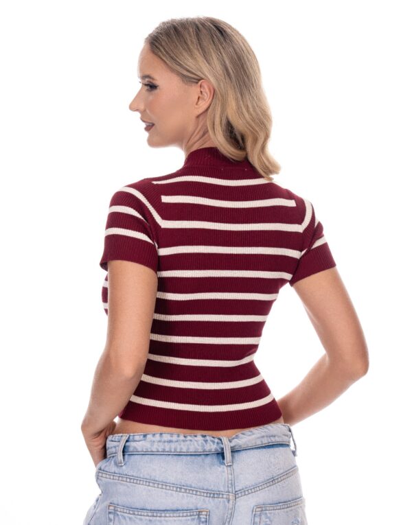Striped Shirt – Stretch-Blend Classic Fit