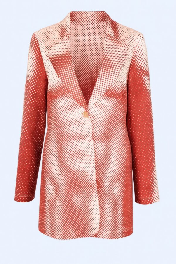Notched Collar Mini Blazer Dress – Structured Silhouette