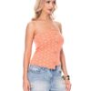 Polka Dot Top – Soft Stretch Knit, Lightweight