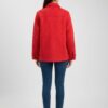 Casual Textured Jacket with Snap-Front Collar