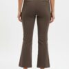 Pull-On Bootcut Pants with Stretch Front Pockets
