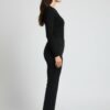 Pull-On Bootcut Pants with Stretch Front Pockets