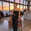Ruched Bandeau Jumpsuit with Asymmetrical Cutout