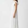 Gabrielle Ruffle Cap Sleeve Dress – Rayon-Blend