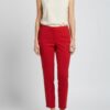 Zac & Rachel Ruffle-Pocket Slim Ankle Pants