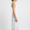 Mlle Gabrielle Sleeveless Dress with Gold Necklace Detail