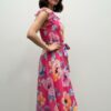 Shelby & Palmer Floral Ruffle-Sleeve Dress