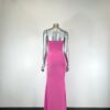 Draped Grecian Maxi Dress with Asymmetrical Hardware