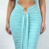 Body-con Midi Dress – Vibrant Stretch Jersey