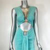 Body-con Midi Dress – Vibrant Stretch Jersey