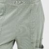 Mineral Wash High-Rise Wide Leg Cargo Pants