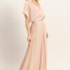 Cropped Collared Wrap Top & Wide-Leg Pants Set