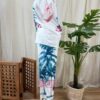 San Juan Palms Two-Piece Set – Tropical Palm Print