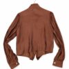 Plus Size Textured Wrap Top with Tie-Neck & Ruffle Sleeves