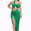 Eclipse Versa Multiway Cutout Dress with High Slit