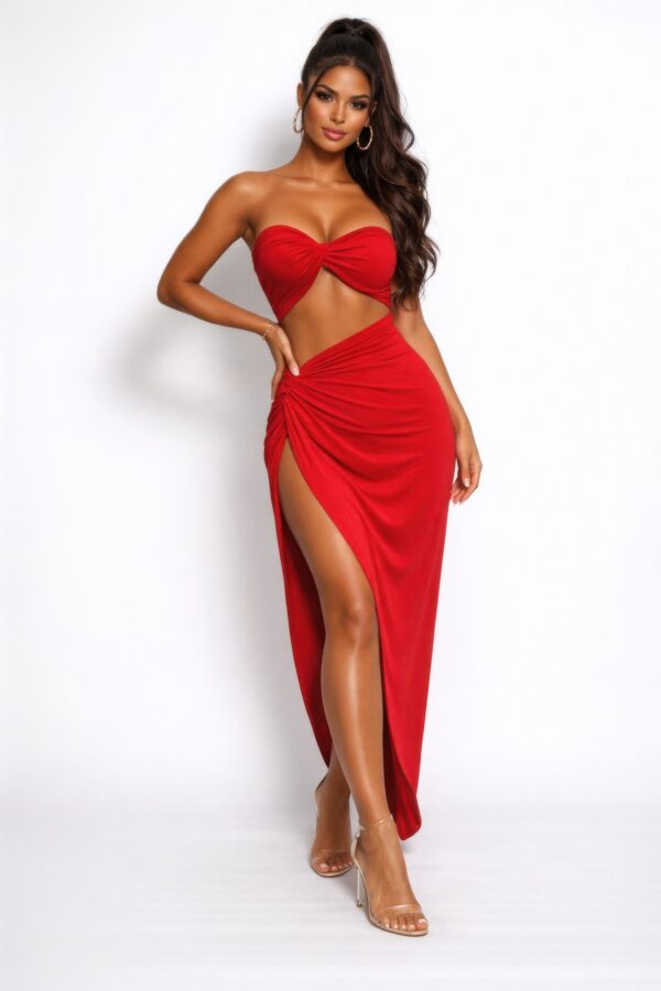 Eclipse Versa Multiway Dress with High Slit