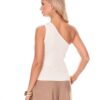 One-Shoulder Top with Asymmetrical Neckline