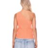 One-Shoulder Fitted Top – Asymmetrical Neckline