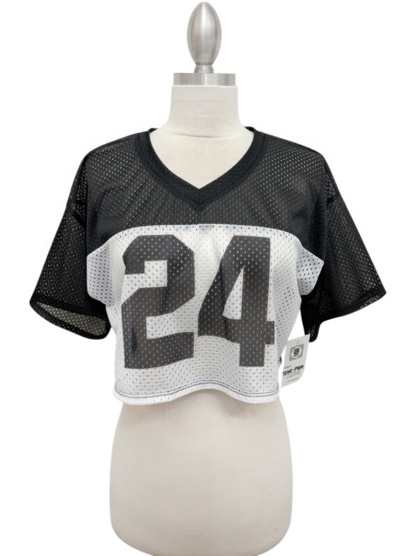 Varsity 24 Mesh Crop Jersey Top – Sporty Crop