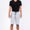 Cotton-Blend Lounge Sweat Shorts with Zipper Pockets