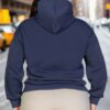 Plus Size Eastcoast Graphic Hoodie with Kangaroo Pocket