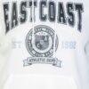 Plus Size Eastcoast Graphic Hoodie with Kangaroo Pocket