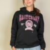 Eastcoast Graphic Kangaroo-Pocket Drawstring Hoodie