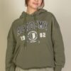 Academy Logo Graphic Hoodie with Kangaroo Pocket