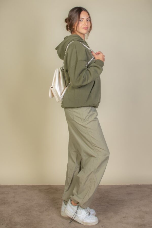 Academy Logo Graphic Hoodie with Kangaroo Pocket