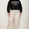Plus Size Drop-Shoulder Sweatshirt with Maine Graphic