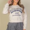 Maine Graphic Drop-Shoulder Sweatshirt – Lightweight