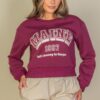Maine Graphic Drop-Shoulder Sweatshirt – Lightweight
