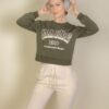 Maine Graphic Drop-Shoulder Sweatshirt – Lightweight