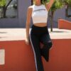 Exclusive Graphic Rib Tank – Stretch Rib Knit