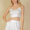 Textured Bullet Liverpool Crop Tank & Shorts Set