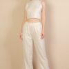 French Terry Tank & Joggers Set – Elastic Waist
