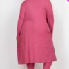 Plus Size Ribbed Long Cardigan & Leggings Set – Stretch Knit