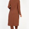 Ribbed Long Cardigan & Leggings Set – High-Stretch Jersey