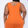 Plus Jersey Tank & Shorts Set – Relaxed Fit