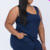 Plus Jersey Tank & Shorts Set – Relaxed Fit