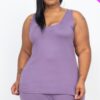 Plus Jersey Tank & Shorts Set – Relaxed Fit