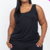 Plus Jersey Tank & Shorts Set – Relaxed Fit