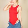 Solid Tank Bodysuit – Stretch Jersey Layering Top