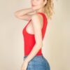 Solid Tank Bodysuit – Stretch Jersey Layering Top