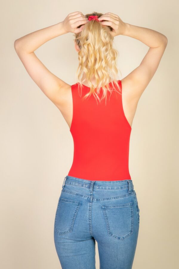 Solid Tank Bodysuit – Stretch Jersey Layering Top