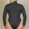 Ribbed Turtleneck Long-Sleeve Bodysuit – Plus