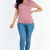 Basic Short Sleeve T-shirt – Lightweight Stretch Jersey