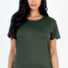 Basic Short Sleeve T-shirt – Lightweight Stretch Jersey