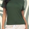 Basic Short Sleeve T-shirt – Lightweight Stretch Jersey