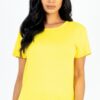 Basic Short Sleeve T-shirt – Lightweight Stretch Jersey